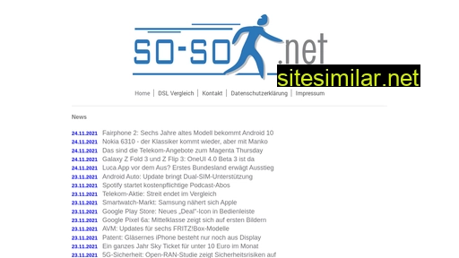 so-so.net alternative sites