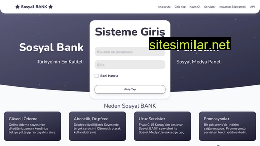 sosyalbank.net alternative sites