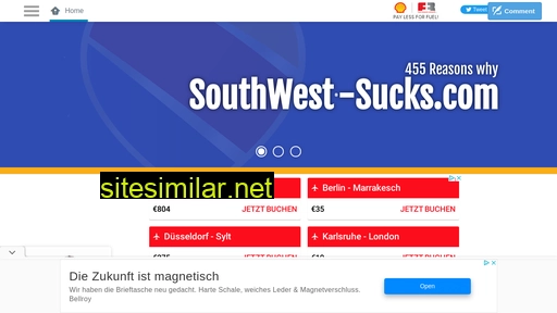 southwest-sucks.net alternative sites