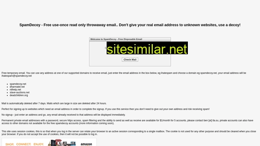 spamdecoy.net alternative sites