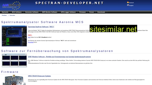 Spectran-developer similar sites