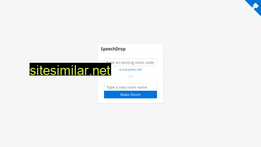 speechdrop.net alternative sites