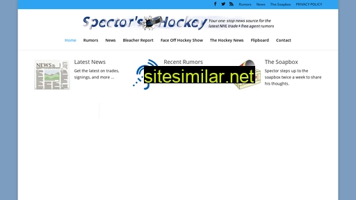 spectorshockey.net alternative sites