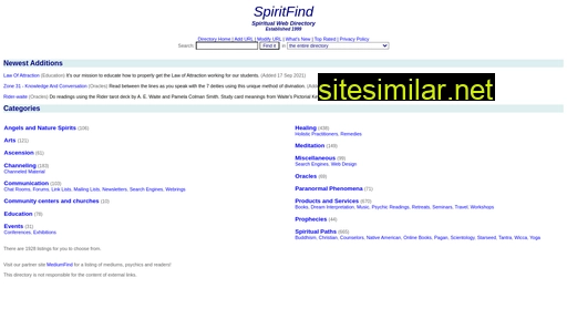 spiritfind.net alternative sites