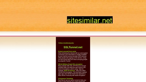 ssltunnel.net alternative sites
