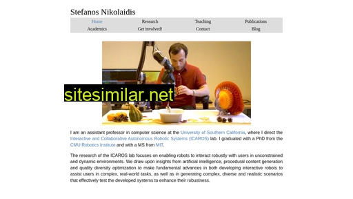 stefanosnikolaidis.net alternative sites