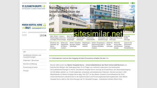 stiftung-marienhospital-herne.net alternative sites