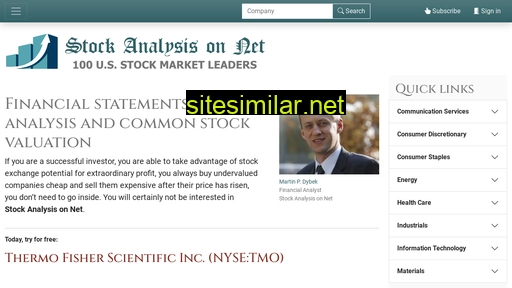 stock-analysis-on.net alternative sites