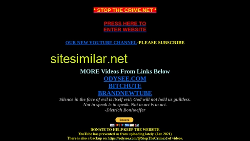 stopthecrime.net alternative sites