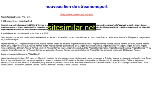 streamonsport.net alternative sites