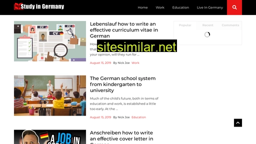 Studium-in-deutschland similar sites