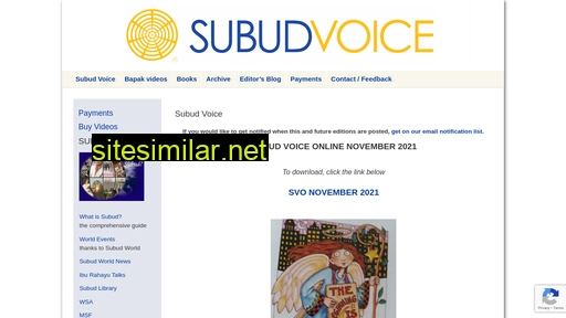 subudvoice.net alternative sites