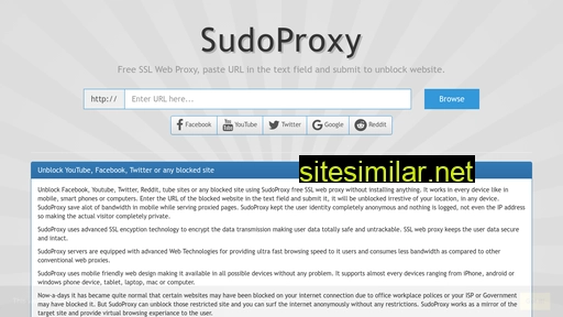 sudoproxy.net alternative sites