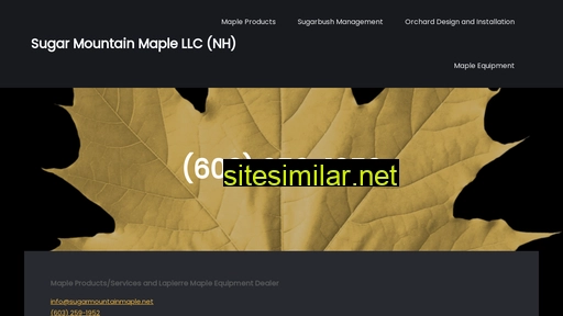 Sugarmountainmaple similar sites