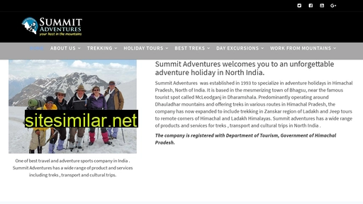 Summit-adventures similar sites