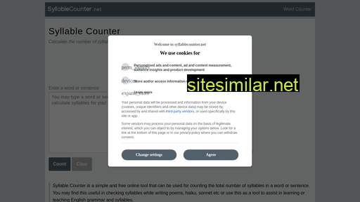 syllablecounter.net alternative sites