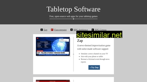 tabletopsoftware.net alternative sites