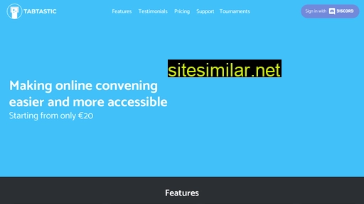 tabtastic.net alternative sites