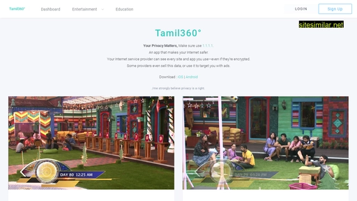 Tamil360 similar sites