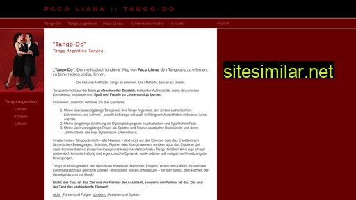 tango-do.pacoliana.net alternative sites
