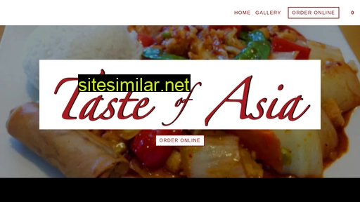 Tasteofasia similar sites