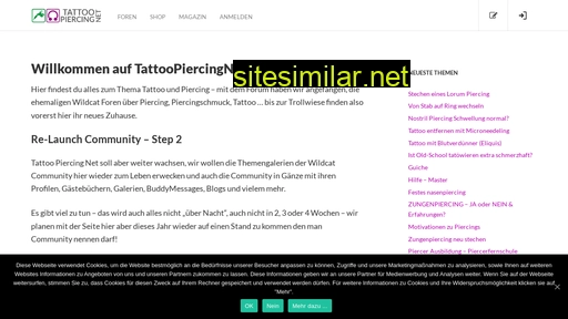 Tattoopiercing similar sites