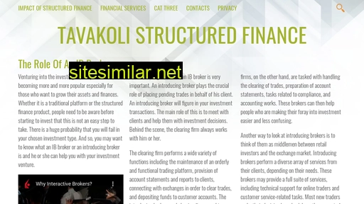tavakolistructuredfinance.net alternative sites