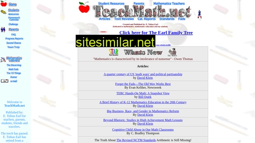 teachmath.net alternative sites