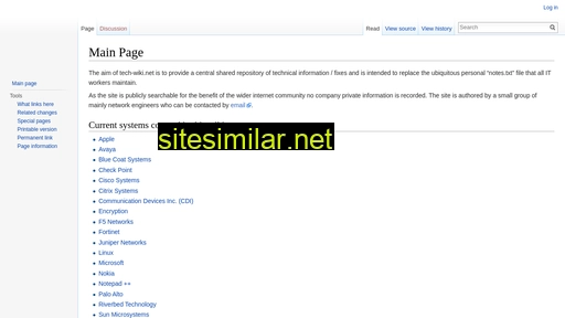 tech-wiki.net alternative sites