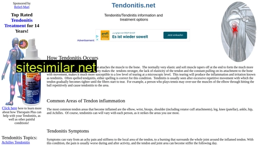 tendonitis.net alternative sites