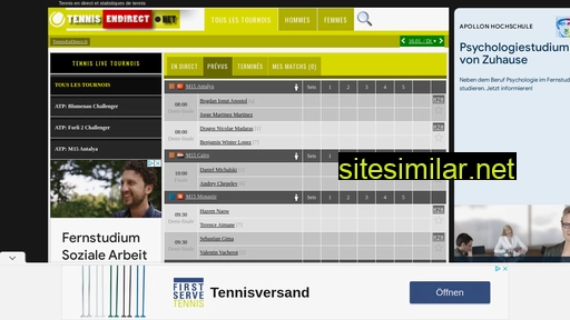tennisendirect.net alternative sites