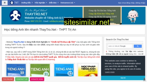 Thaytro similar sites