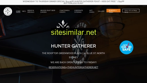 thehuntergatherer.net alternative sites