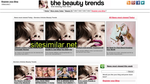 Thebeautytrends similar sites