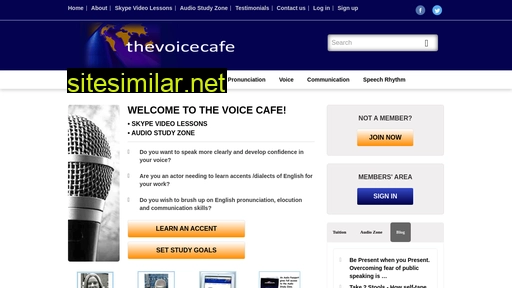 thevoicecafe.net alternative sites