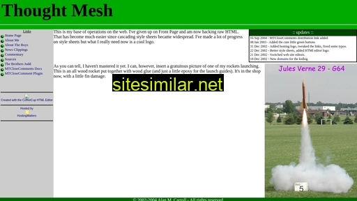 Thought-mesh similar sites
