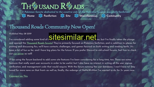 thousandroads.net alternative sites