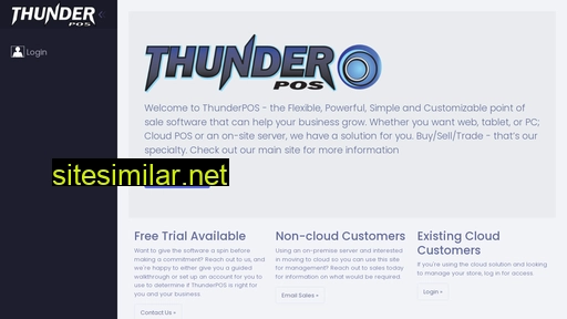 Thunderpos similar sites