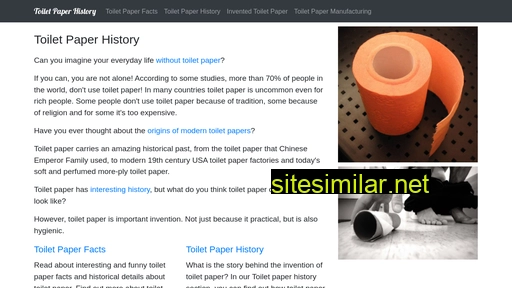 toiletpaperhistory.net alternative sites