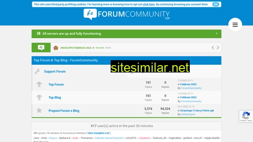 Forumcommunity similar sites