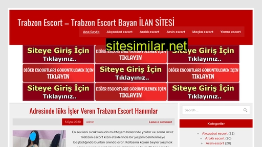 Trabzonescort similar sites
