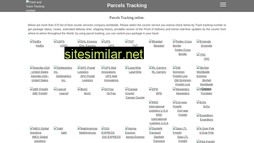 trackingnumber.net alternative sites