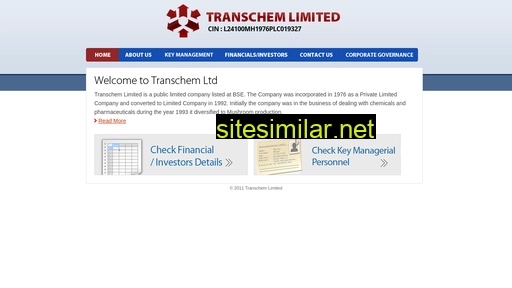 Transchem similar sites