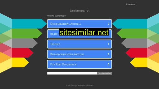 Tunismag similar sites