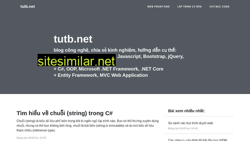tutb.net alternative sites