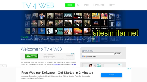 tv4web.net alternative sites
