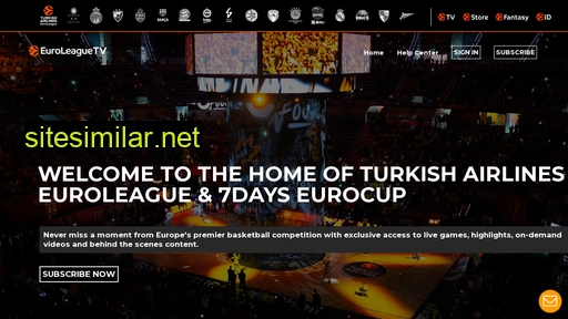 tv.euroleague.net alternative sites