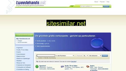 tweedehands.net alternative sites