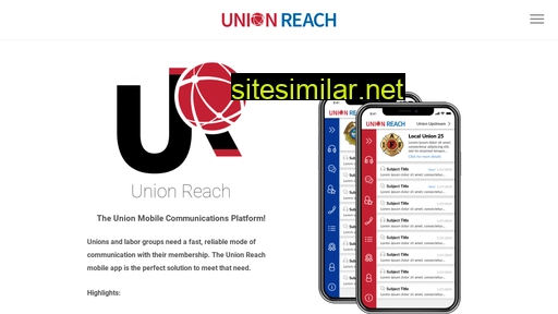 unionreach.net alternative sites