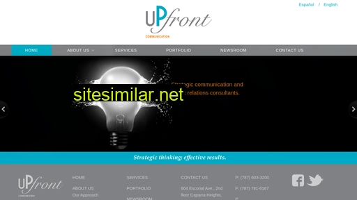 upfrontpr.net alternative sites
